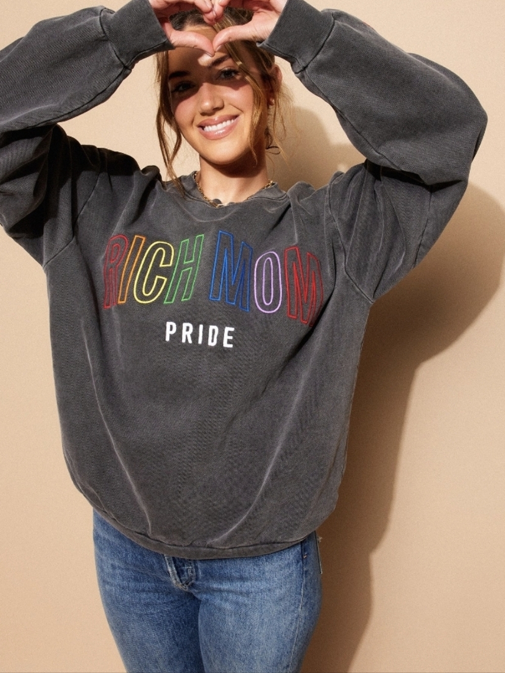 Rich Mom Beverly Hills Crewneck Sweatshirt
